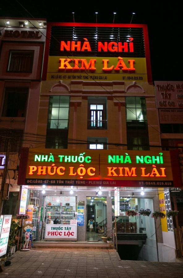 Nha Nghi Kim Lai - Doi Dien Benh Vien Tinh Gia Lai -132 Ton That Tung Pleiku Exterior foto